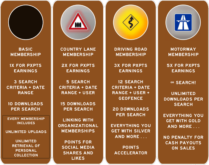 membership levels